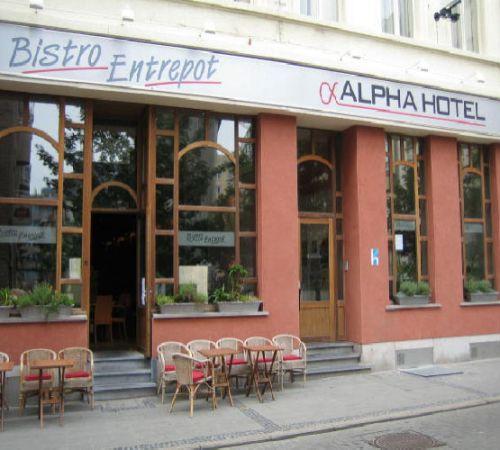 Alpha Hotel Oostende Exteriör bild